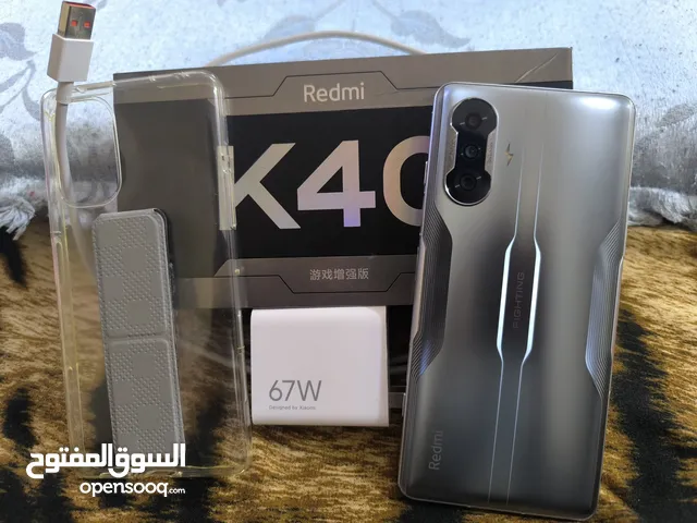 لعشاق الالعاب Redmi K40 Gaming للبيع ريدمي K40 جيمنج بكرتونه وكل توابعه  نظيف كررت علا الوكاله كل شي