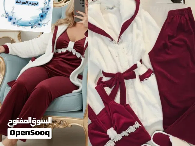 بيجامات شتويه قطنية رائعة لك سيدتي
