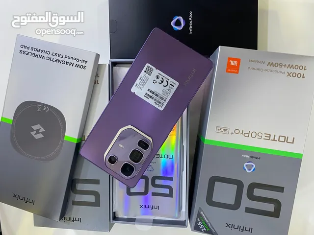 للبيع infinix note 50 pro plus 5g مستعمل بحال الوكالة اقل من اسبوع