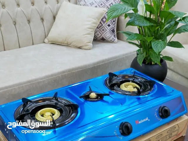 غاز 3 عيون ناشنوال x3 كفاله سنه. مصنوع من الستانلس القوي شعله نحاس وخام قوي