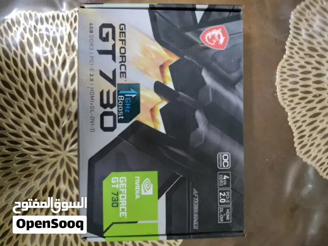 GTX 730 4gb GPU graphics card with box and everything