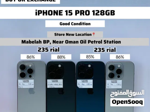 iPhone 15 pro- 128 GB - Good phone