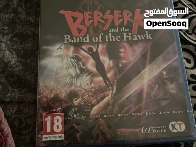شريط بيرسيرك سوني 4 جديد مغلف (Berserk and the Band of the Hawk PS4)