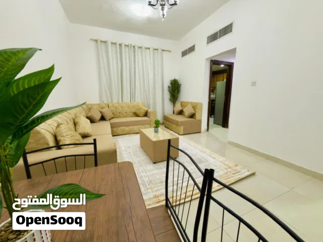 B1 غرفه وصاله اول ساكن مفروشه شامل كل الفواتير للايجار الشهرى فى  عجمان منطقة الروضة 2