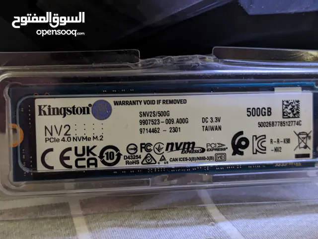 Kingston nvme nv2 500gb gen4