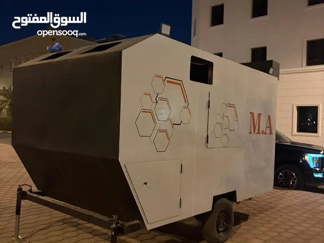 كرفان صناعة محلية الشاصي حديد الجلفنيز والهيكل معدن حديد