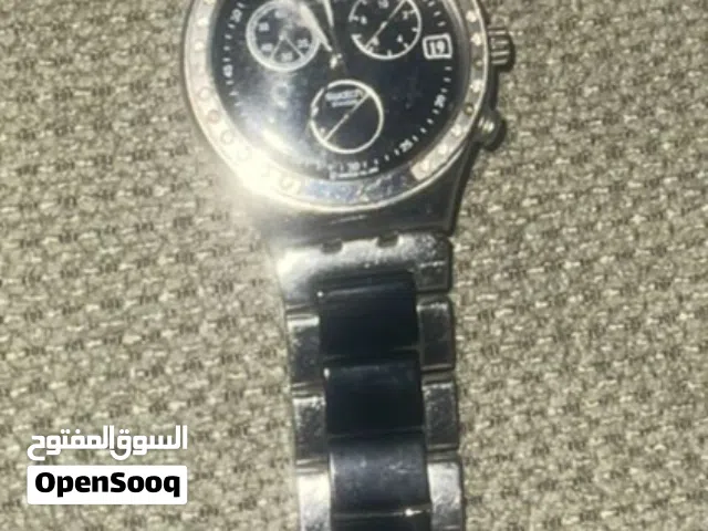 ساعة سواتش استعمال بسيط سعرها جديد 180 بدي أبيعها ب 100
