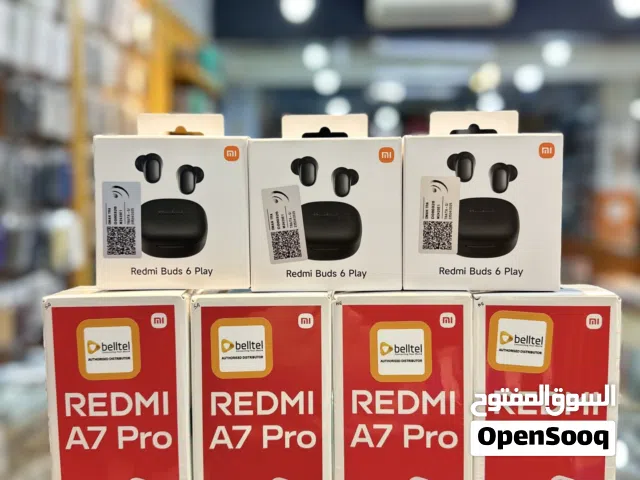 Redmi A7 Pro 4+128Gb with Earbuds 42/- Redmi A7 Pro 4+64Gb with Earbuds 37/-