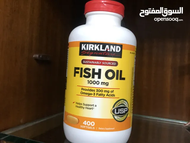 زيت السمك المميز من كيركلاند 1000 مجم ، 400 كبسولة هلامية ، دعم أوميغا 3