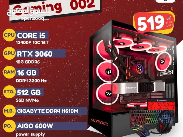 PC GAMING / CORE I5 13 GPU RTX 3060 12GB