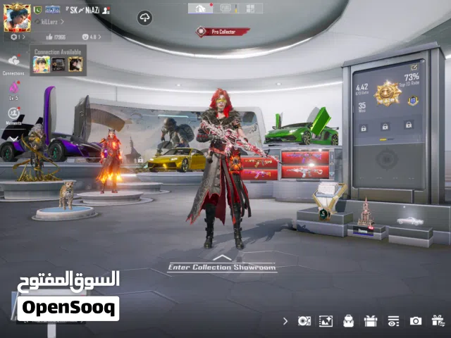 حساب ببجي جلوبل نادر جداً 76.5 مجموعة  + 72 معمل أسلحة + أسطوريات للبيع ببجی حساب فیدیو  وتسب