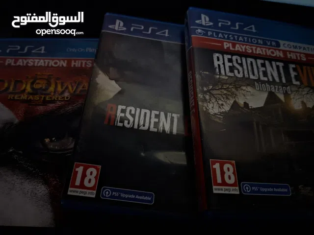 اقراص بلايستشين 4 مستعمل نضيف