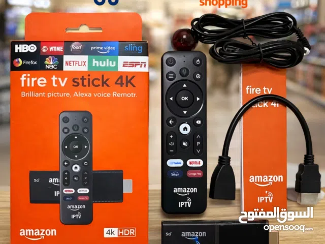جهاز Fire TV Stick لتحويل الشاشة العادية إلى سمارت (رقم العرض 1) #متجر_يمن_بلازا