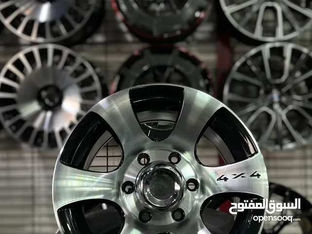 جنط جديد /:- قياس 15 /:- 6 براغي بكب