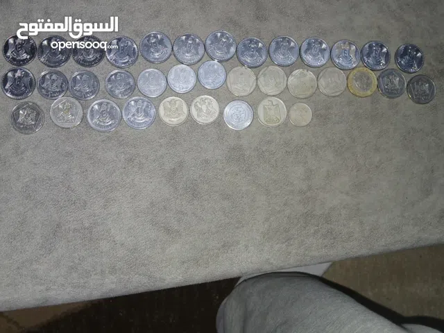 عملات معدنية حديدية   عملة معدنية 5 قروش تاريخ 1392 فضة الملك فيصل بن عبد العزيز