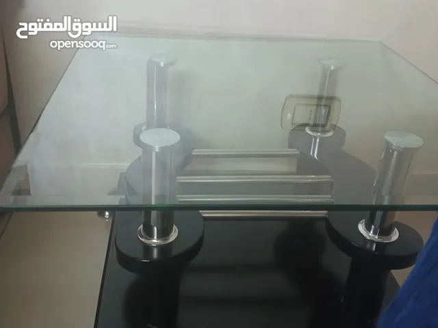 طاولات وسط كروم زجاج بس وكاله