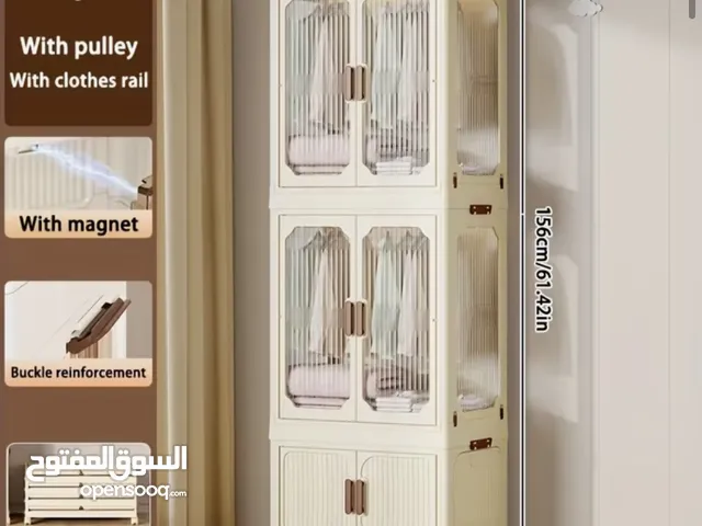 Foldable drawers with wheels / wardrobe / books / shoes / etc multipurpose - 4 wheels