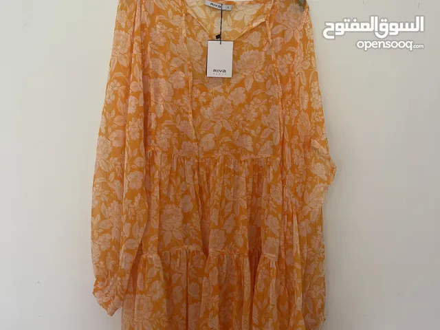 Brand new Riva floral orange dress