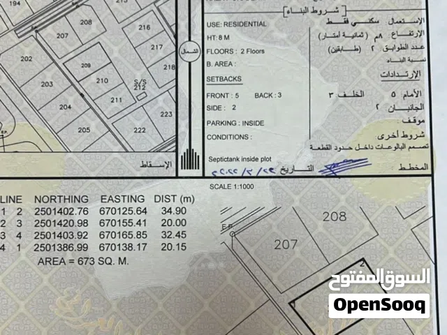 ارض للبيع في مربع المضيرب 5 ولاية القابل
