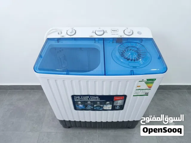 A new Impex brand washing machine, purchased in February, used twice, comes with warranty and box.