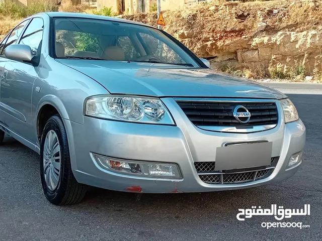 نيسان صني موديل 2010 فحص كامل 7جيد لون سلفر بحالة الوكاااااالة ماشية 115 km