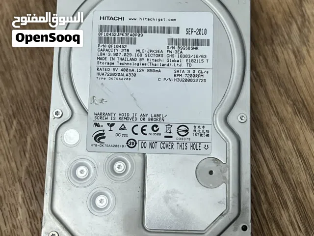 HDD2TB للبيع