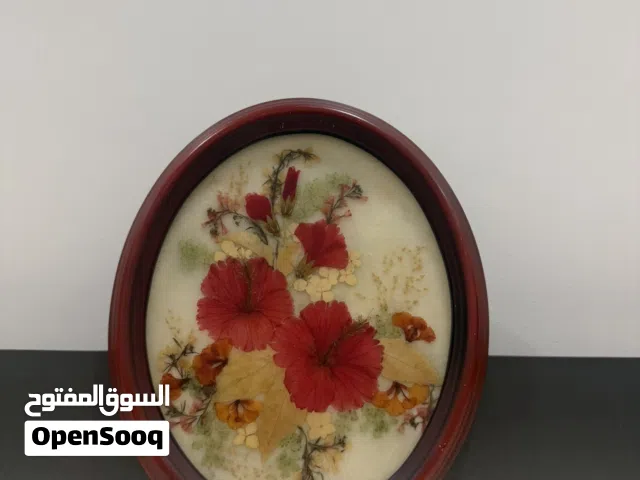 لوحة ديكور مميزة من ورود طبيعية مجففة