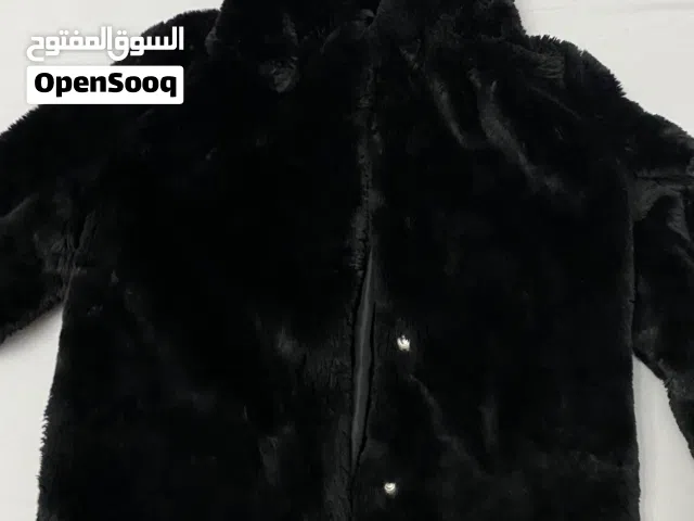 JENNYFER coat fourrure noir excelent état