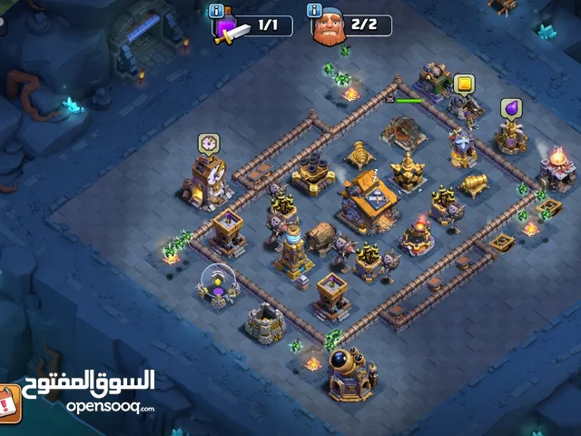 للبيع كلاش البيت لفل 15 لفل القري 220