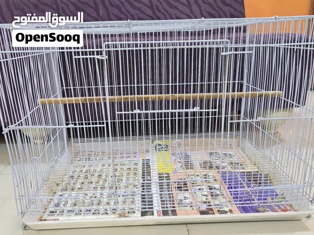 Multi-Purpose Metal Pet Cage – For Birds, Cats & Small Dogs