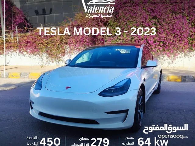 تيسلا مودل 3 ستاندرد بلس - 2023 - TESLA MODEL 3 STANDERD PLUS بدفعة أولى و أقساط على الهوية فقط