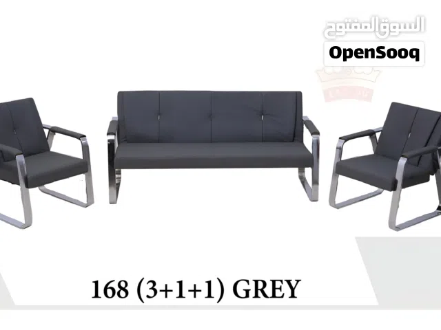 OFFICE SOFA REXINE (3+1+1)  أريكة مكتب ريكسين
