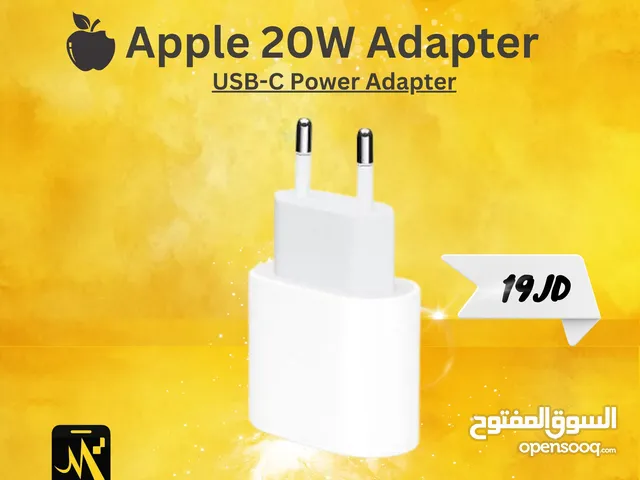 Apple Type-C 20W Power Adapter (أصلي)