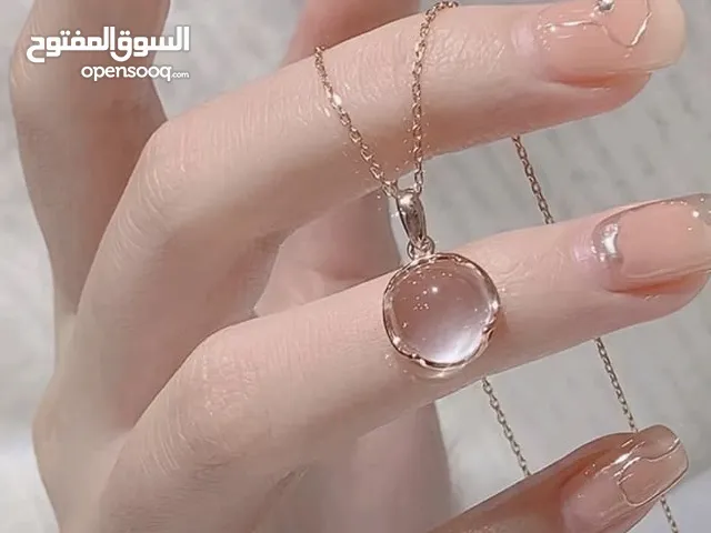 Pink Moonstone Pendant Necklace!