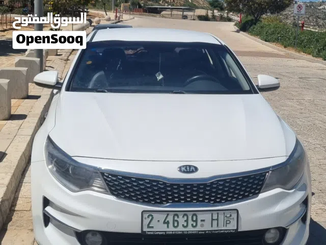 كيا k5  استعمال شخصر 2016  ترخيص وتأمين بشهر 3 . كل الاضافات ما عدا فتحت سقف
