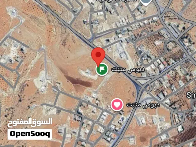 للبيع أرض 500 متر شفا بدران المقرن منطقة فلل قريبه من شارع الاردن