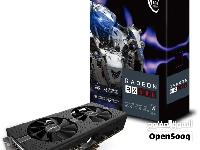 كرت شاشه rx580 8gb