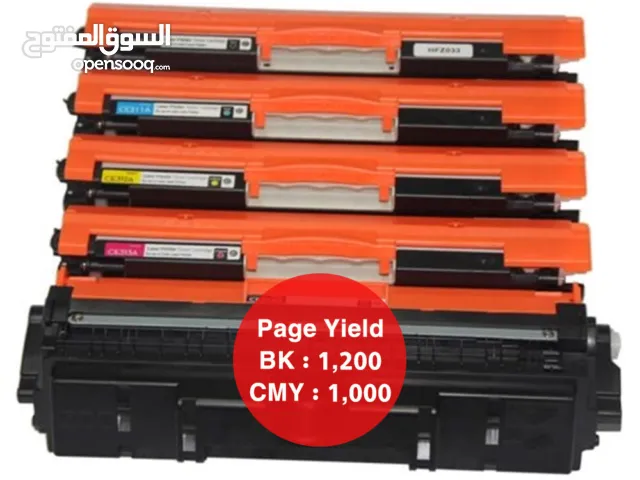 طقم حبر كامل أستا CE310A-C11A-C12A-C13A
