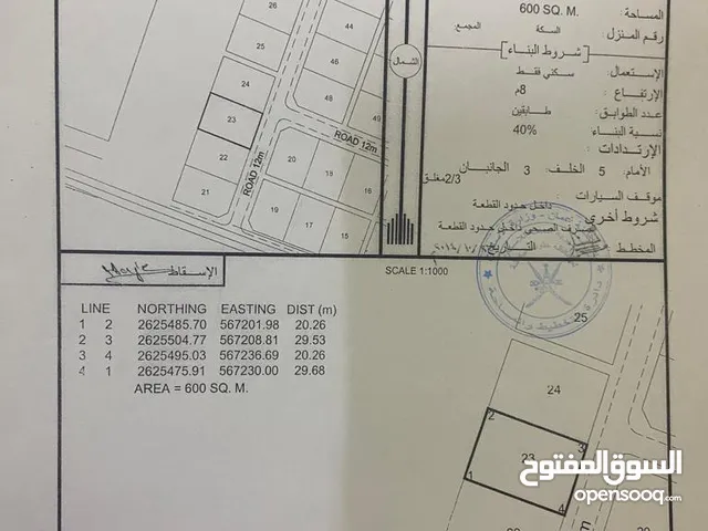 ارض سكنية في منطقة حيوية في المغسر