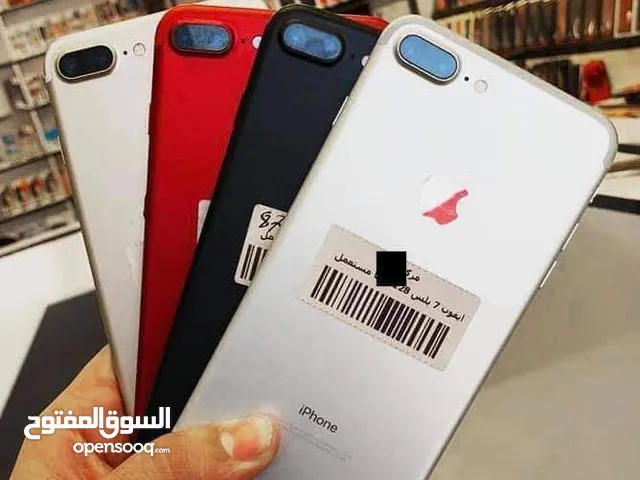 متوفر ايفونات 7بلس نضيف جيجا 32 و 128 بطارية مشكل هدية كفر ولزقه وشاحن الاصلي متوفر توصيل وهدية