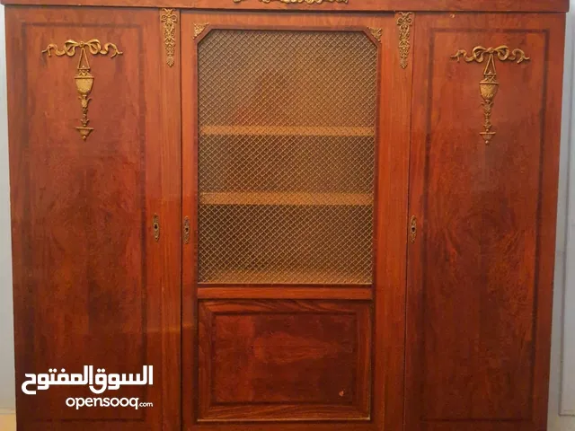 Antique Storage Unit دولاب أنتيك خشب طبيعي بالكامل