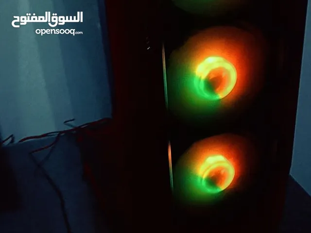 كمبيوتر ألعاب مكتبي للبيع استخدام بسيط ونظيف GTX 1060 وRAM 16GB تشغيل قوي وسعر ممتاز