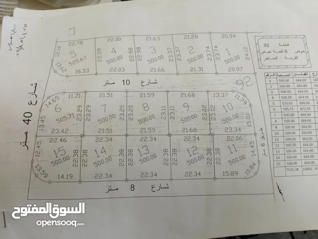 Residential Land for Sale in Amman Al Muqabalain
