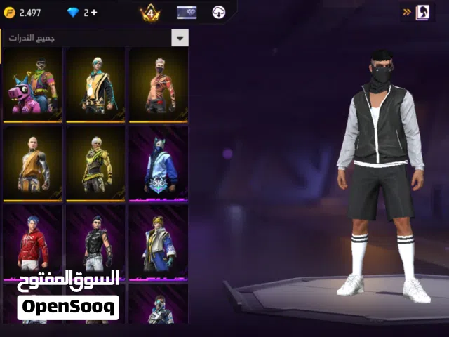 Free Fire Accounts and Characters for Sale in Muscat