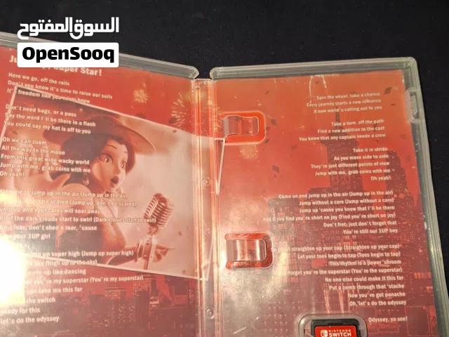 شريط لعبه لنينتندو سويتش ماريو اوديسي للبيع