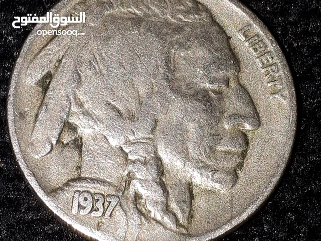 عمله البافلو الامريكيه النادره 1937 D اقراء التفاصيل لمعرفه السعر