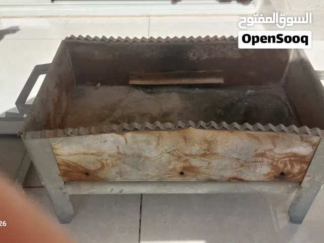 منقل للشوي - مع منقل صغير مع 6 اسيخ للشوي - صناعه سوريه
