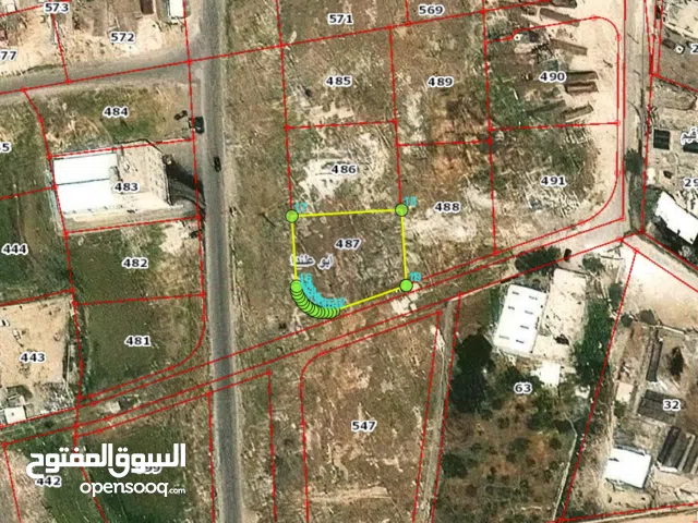 قطعة أرض صناعية للبيع في ابو علندا