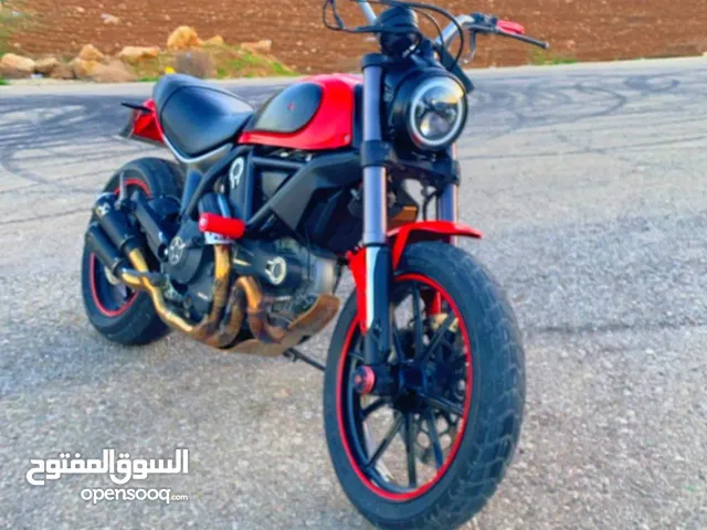 Ducati scrambler 803 cc ‎للبيع او البدل ع سياره و صاحب الزود بنزاد