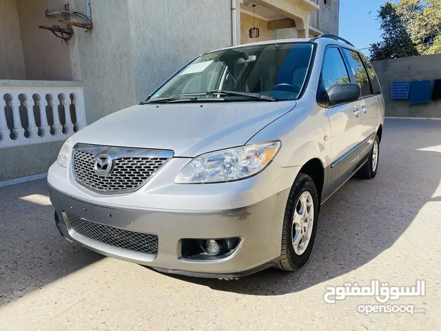 مازدا MPV مديل 2004 محرك 23 ماشية 222 الف كمبيو عادي 7 كراسي 2 ابواب جرار